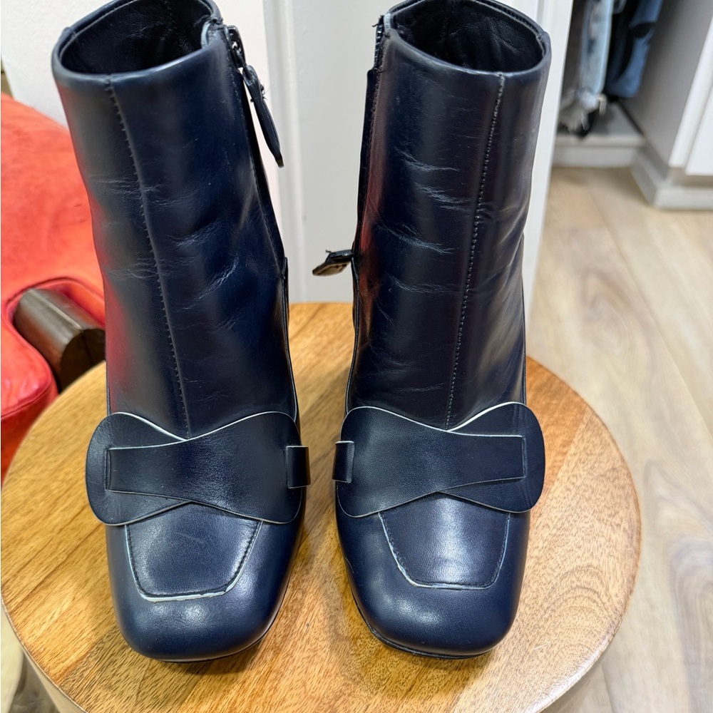 Tory Burch Bond Ankle Boot, NAVY